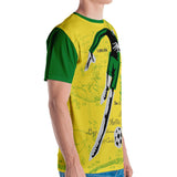 GoOOOAL! BRAZIL • Soccer Patent Series Men's T-Shirt - Chosen Tees