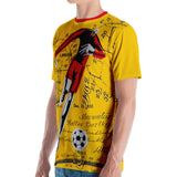 GoOOOAL! COLOMBIA • Soccer Patent Series Men's T-Shirt - Chosen Tees