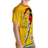 GoOOOAL! COLOMBIA • Soccer Patent Series Men's T-Shirt - Chosen Tees