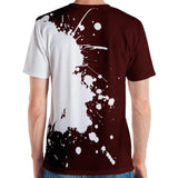 DopE/Entity Fellas All-Over Front & Back RED Print T-Shirt - Chosen Tees