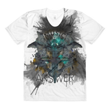 Music iNkBLOT • Ladies - All Over Front Print Crew Neck T-Shirt - Chosen Tees