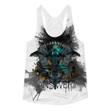 Music iNkBLOT • Ladies - All Over Front Print Racerback T-Top - Chosen Tees