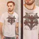 Music iNkBLOT • Fellas - Short-Sleeve White T-Shirt - Chosen Tees