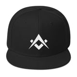 Mason Grail • Square & Compasses Embroidery SnapBack - Chosen Tees