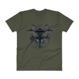 Music iNkBLOT • Fellas - All Over Front Print V-Neck T-Shirt - Chosen Tees