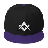 Mason Grail • Square & Compasses Embroidery SnapBack - Chosen Tees