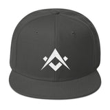 Mason Grail • Square & Compasses Embroidery SnapBack - Chosen Tees