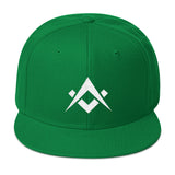 Mason Grail • Square & Compasses Embroidery SnapBack - Chosen Tees