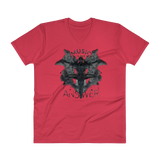 Music iNkBLOT • Fellas - All Over Front Print V-Neck T-Shirt - Chosen Tees