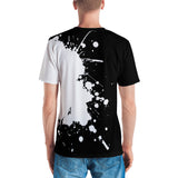 DopE/Entity Fellas All-Over Front & Back BLACK Print Tee - Chosen Tees