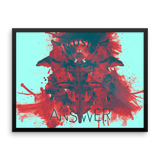 Music iNkBLOT • Rojo Landscape Gallery Piece - Chosen Tees