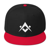 Mason Grail • Square & Compasses Embroidery SnapBack - Chosen Tees