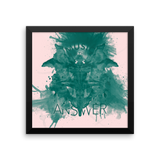 Music iNkBLOT • Verde Portrait Gallery Piece - Chosen Tees