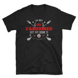 Old Fashioned Short-Sleeve Front & Back Print T-Shirt - Chosen Tees