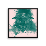 Music iNkBLOT • Verde Portrait Gallery Piece - Chosen Tees