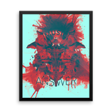 Music iNkBLOT • Rojo Portrait Gallery Piece - Chosen Tees