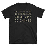 INTELLIGENCE Short Sleeve T-Shirt - Chosen Tees