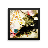Euclid Framed poster - Chosen Tees