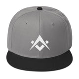 Mason Grail • Square & Compasses Embroidery SnapBack - Chosen Tees