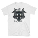 Music iNkBLOT • Fellas - Short-Sleeve White T-Shirt - Chosen Tees