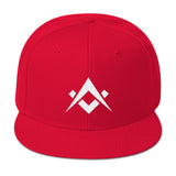 Mason Grail • Square & Compasses Embroidery SnapBack - Chosen Tees
