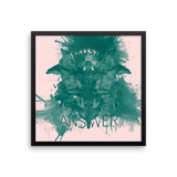 Music iNkBLOT • Verde Portrait Gallery Piece - Chosen Tees