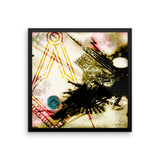 Euclid Framed poster - Chosen Tees
