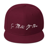 Mason Grail • So Mote It Be SnapBack - Chosen Tees
