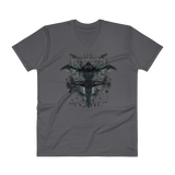 Music iNkBLOT • Fellas - All Over Front Print V-Neck T-Shirt - Chosen Tees