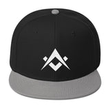 Mason Grail • Square & Compasses Embroidery SnapBack - Chosen Tees