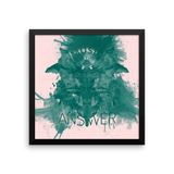 Music iNkBLOT • Verde Portrait Gallery Piece - Chosen Tees