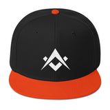 Mason Grail • Square & Compasses Embroidery SnapBack - Chosen Tees