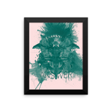 Music iNkBLOT • Verde Portrait Gallery Piece - Chosen Tees