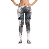 Music iNkBLOT • Ladies - Print Pattern Leggings - Chosen Tees