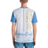 GoOOOAL! ARGENTINA • Soccer Patent Series Men's T-Shirt - Chosen Tees