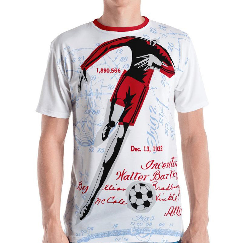 GoOOOAL! ENGLAND • Soccer Patent Series Men's T-Shirt - Chosen Tees
