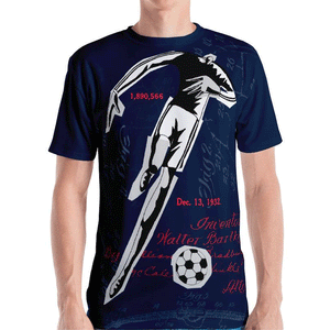 GoOOOAL! FRANCE • Soccer Patent Series Men's T-Shirt - Chosen Tees