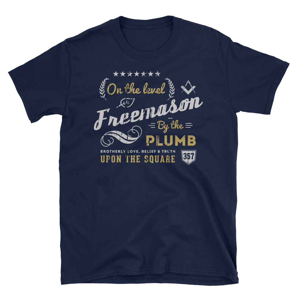 Brotherhood "Freemason" Front & Back Print Short Sleeve T-Shirt - Chosen Tees
