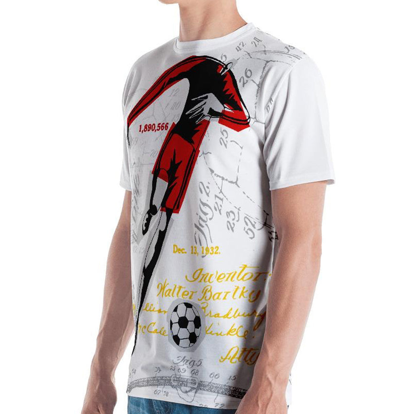 GoOOOAL! GERMANY • Soccer Patent Series Men's T-Shirt - Chosen Tees
