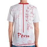 GoOOOAL! PERU • Soccer Patent Series Men's T-Shirt - Chosen Tees