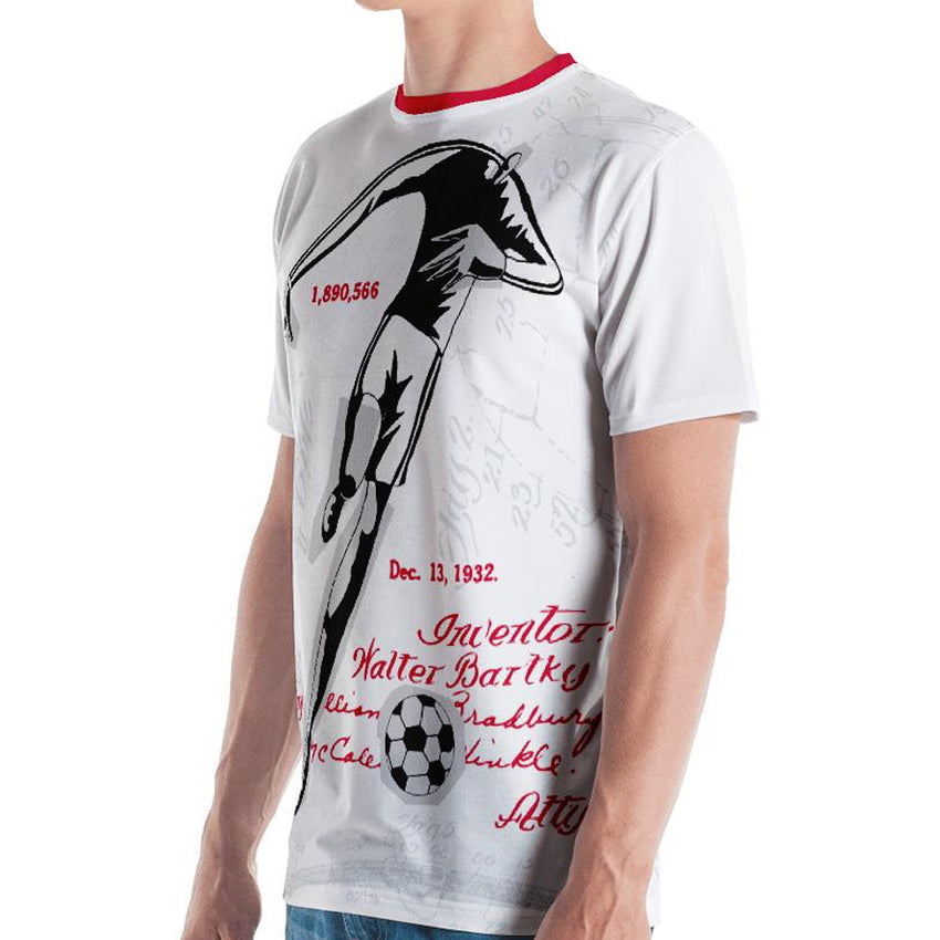 GoOOOAL! POLAND • Soccer Patent Series Men's T-Shirt - Chosen Tees