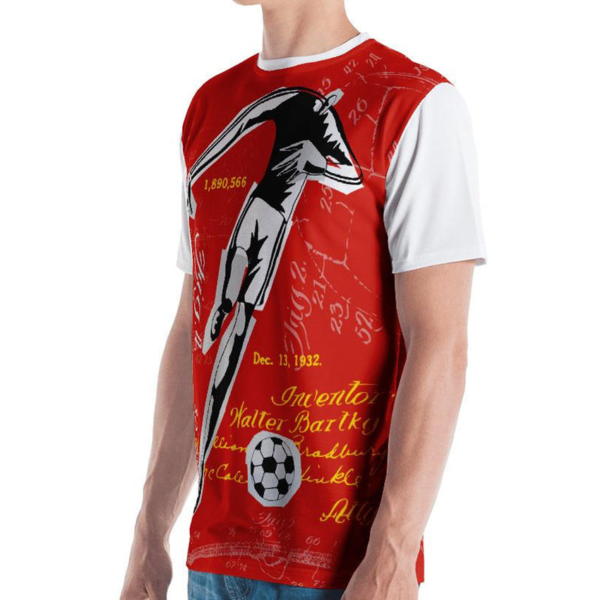 GoOOOAL! RUSSIA • Soccer Patent Series Men's T-Shirt - Chosen Tees