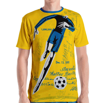 GoOOOAL! SWEDEN • Soccer Patent Series Men's T-Shirt - Chosen Tees