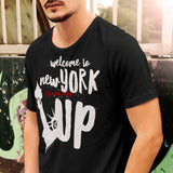 Try and Keep UP! Short-Sleeve BLACK T-Shirt - Chosen Tees