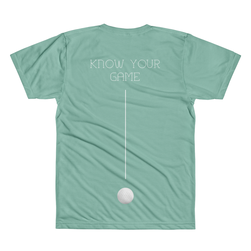 PATENT Golf Club • Fellas - Front & Back All Over Print Grass T-Shirt - Chosen Tees