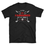 Old Fashioned Short-Sleeve Front & Back Print T-Shirt - Chosen Tees