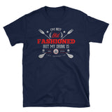 Old Fashioned Short-Sleeve Front & Back Print T-Shirt - Chosen Tees