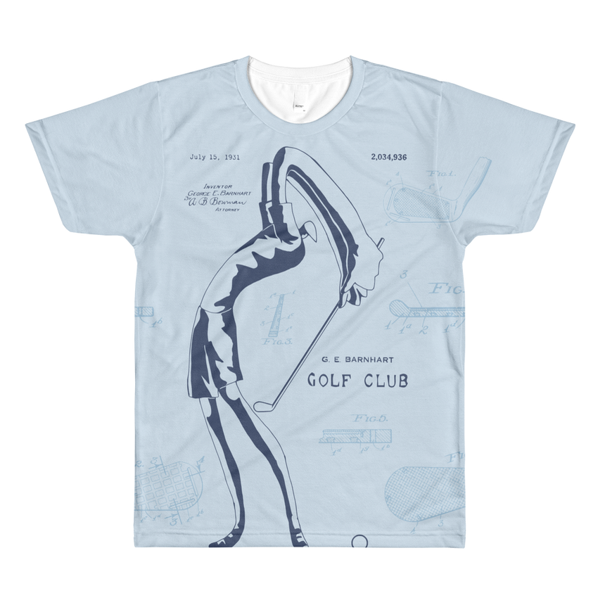 PATENT Golf Club • Fellas - Front & Back All Over Print C©oL Breeze T-Shirt - Chosen Tees
