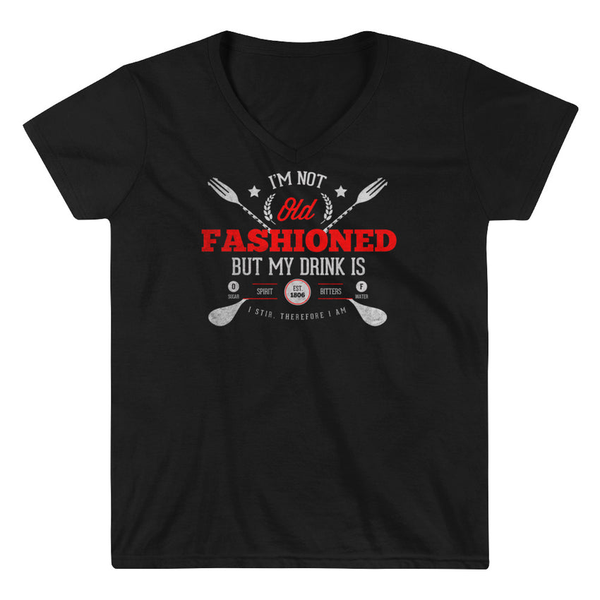 Old Fashioned Casual V-Neck Shirt - Chosen Tees